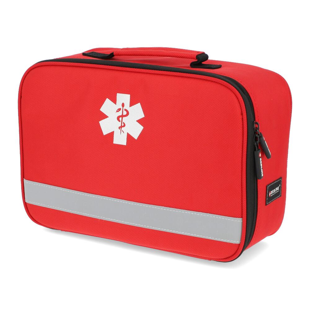 Botiquin Paramedico Primeros Auxilios Basico Rojo - Emergencias
